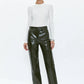 Pistola - Cassie Super High Rise Straight Pants