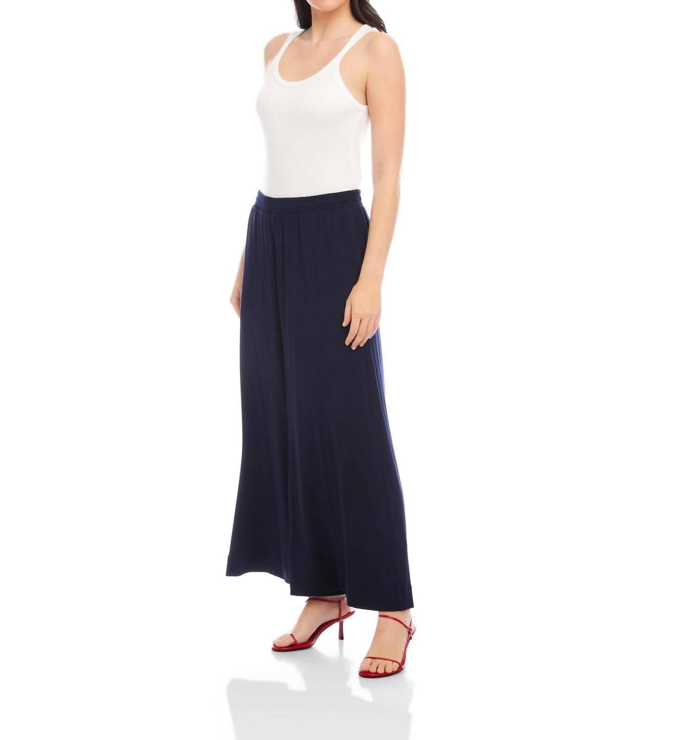 Fifteen Twenty - Shilo Wide Leg Ankle Pants