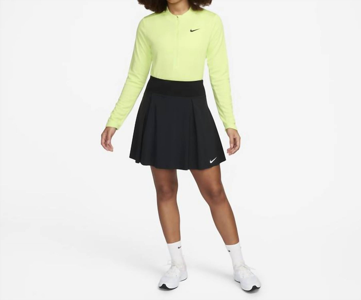 Nike - Women's Advantage Dri-fit Uv 1/2 Zip Golf Top