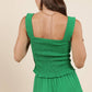 Sadie & Sage - Socialize Smocked Tank Top