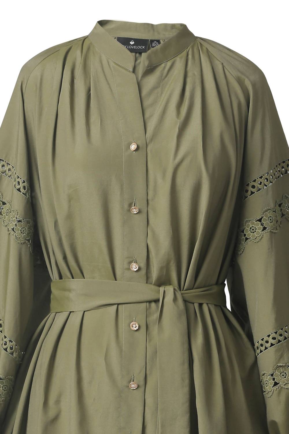 Emily Lovelock - Lyla Long Sleeve Midi Dress