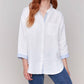 Charlie B - Drop Shoulder Long Sleeve Top
