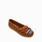 Minnetonka - Women's Kilty Hardsole Moccasin Slip-on Shoes