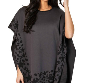 Angel Apparel - Poncho decote redondo tamanho único
