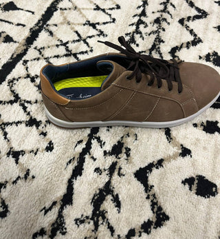 Florsheim - Tênis masculino cruzado com cadarço na ponta