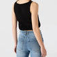 Steve Madden - BUBBLE HEM TANK TOP