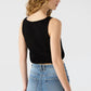 Steve Madden - BUBBLE HEM TANK TOP