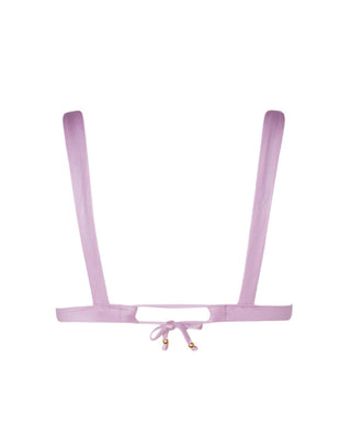 Soah - Top de biquíni feminino triângulo amoroso