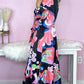 Jodifl - It's No Surprise Abstract Midi Dress