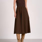 Elan - Elsie Mixed Media Maxi Dress