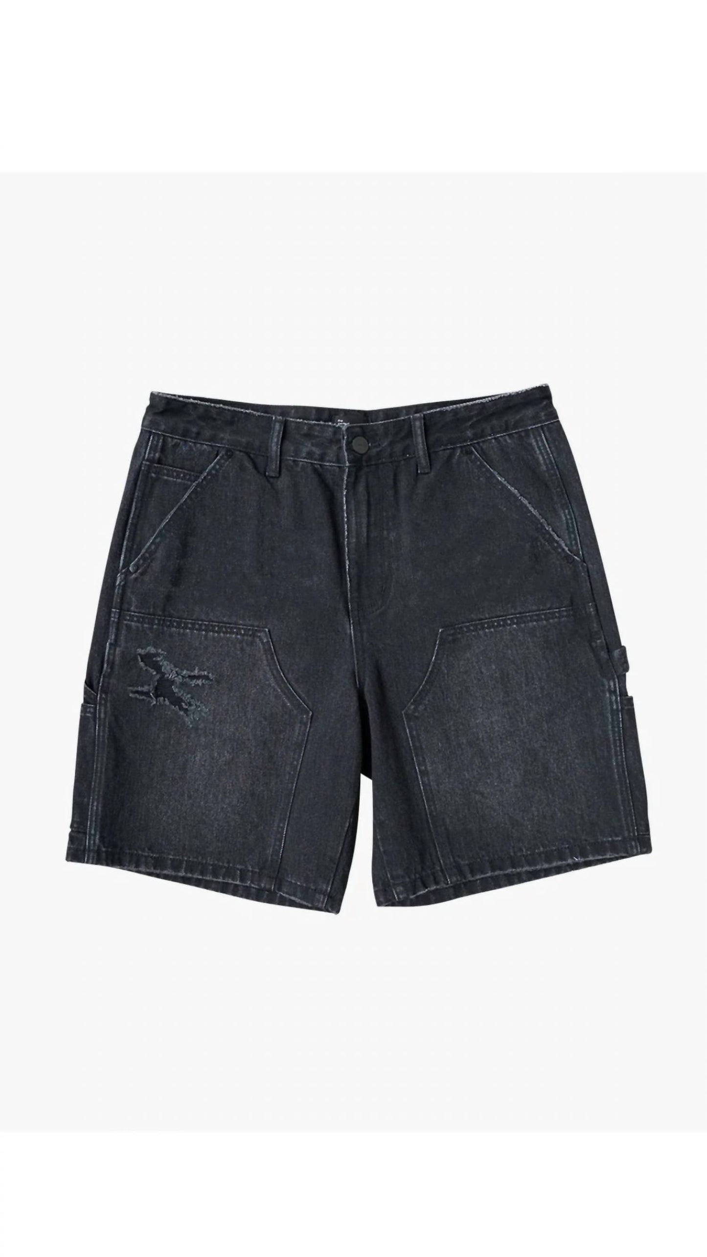 Eptm - Double Knee Denim Shorts