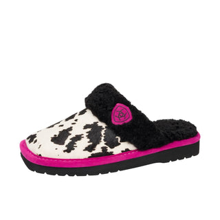 Ariat - Women's Jackie Square Toe Exotic Print Pink Pony Slipper