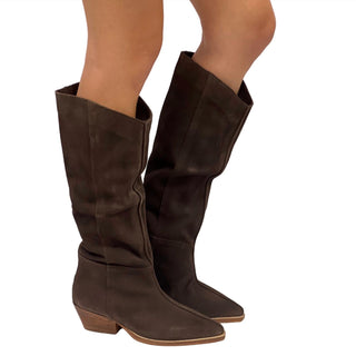 Free People - Botas Sway de cano baixo