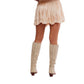 Free People - Third Charm Shine Mini Skirt