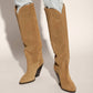 Isabel Marant - Preloved Lomero Suede Knee High Boots