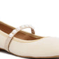 Rag Company - Women's Sassie Pearl Embellished Ballerina Flats