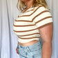 Le Lis - Women's Sail Away Striped Knit Top