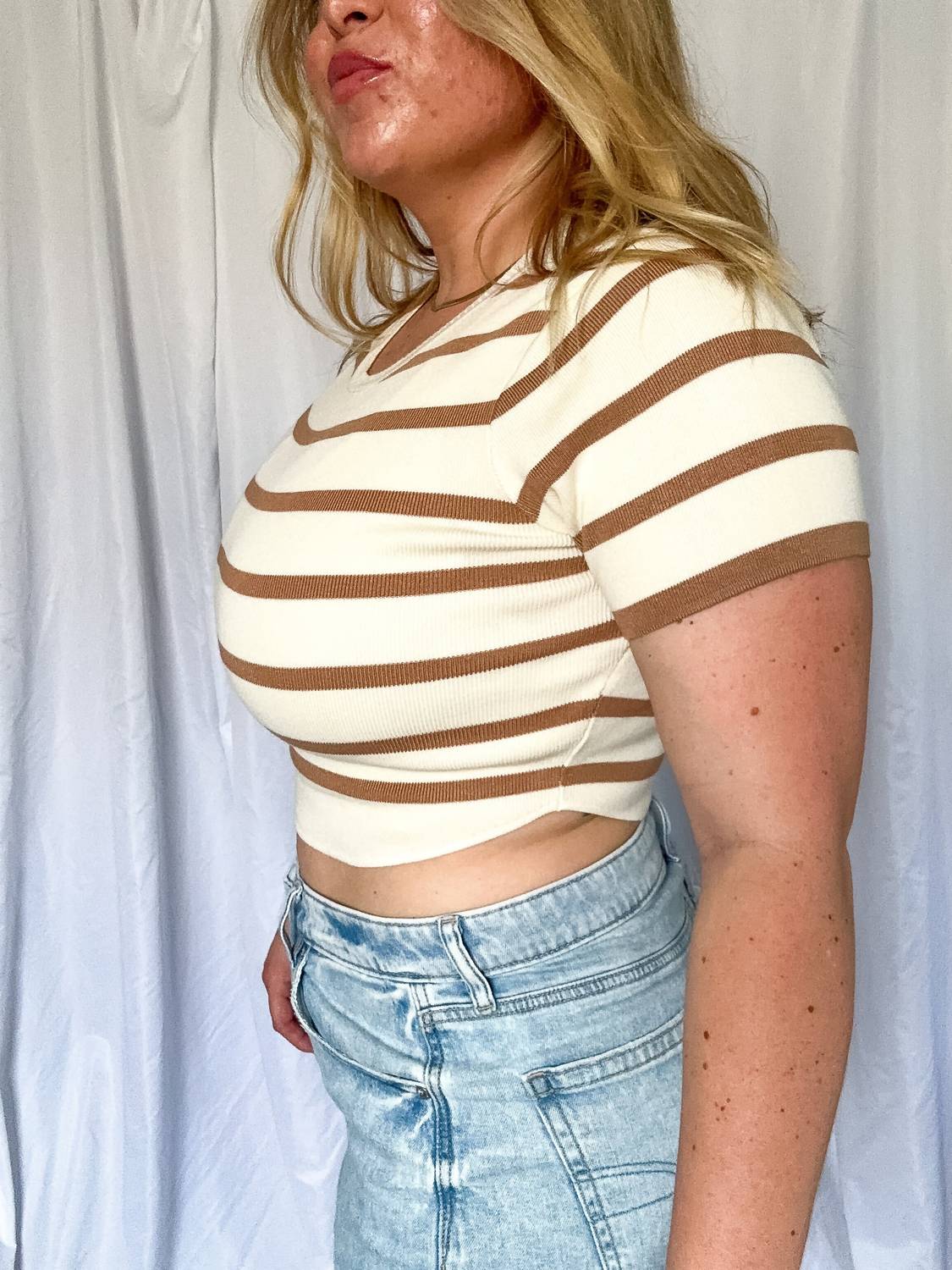 Le Lis - Women's Sail Away Striped Knit Top