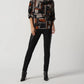 Joseph Ribkoff - Faux-Leather Panel Leggings