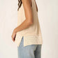 Project Social T - Weekend Vibes Sweater Rib Tank