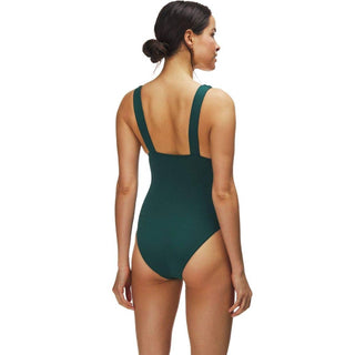 Seafolly - Maillot com decote em V em uma peça