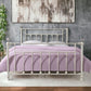 Comet White Finish Full Bed