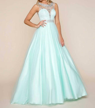 Mac Duggal - VESTIDO DE BAILE COM DECOTE ÚNICO E CONTAS