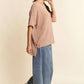 Trendsi - Davi & Dani Patch Pocket Wide Leg Culotte Jeans