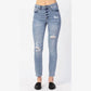 Judy Blue - Jamar High Waist Destroy Skinny Jeans - Plus