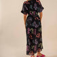 Care Tucker - Beatrice All Over Snake Pattern Kaftan Dress