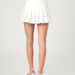 French Connection - Sabine Twill Pleated Mini Skirt
