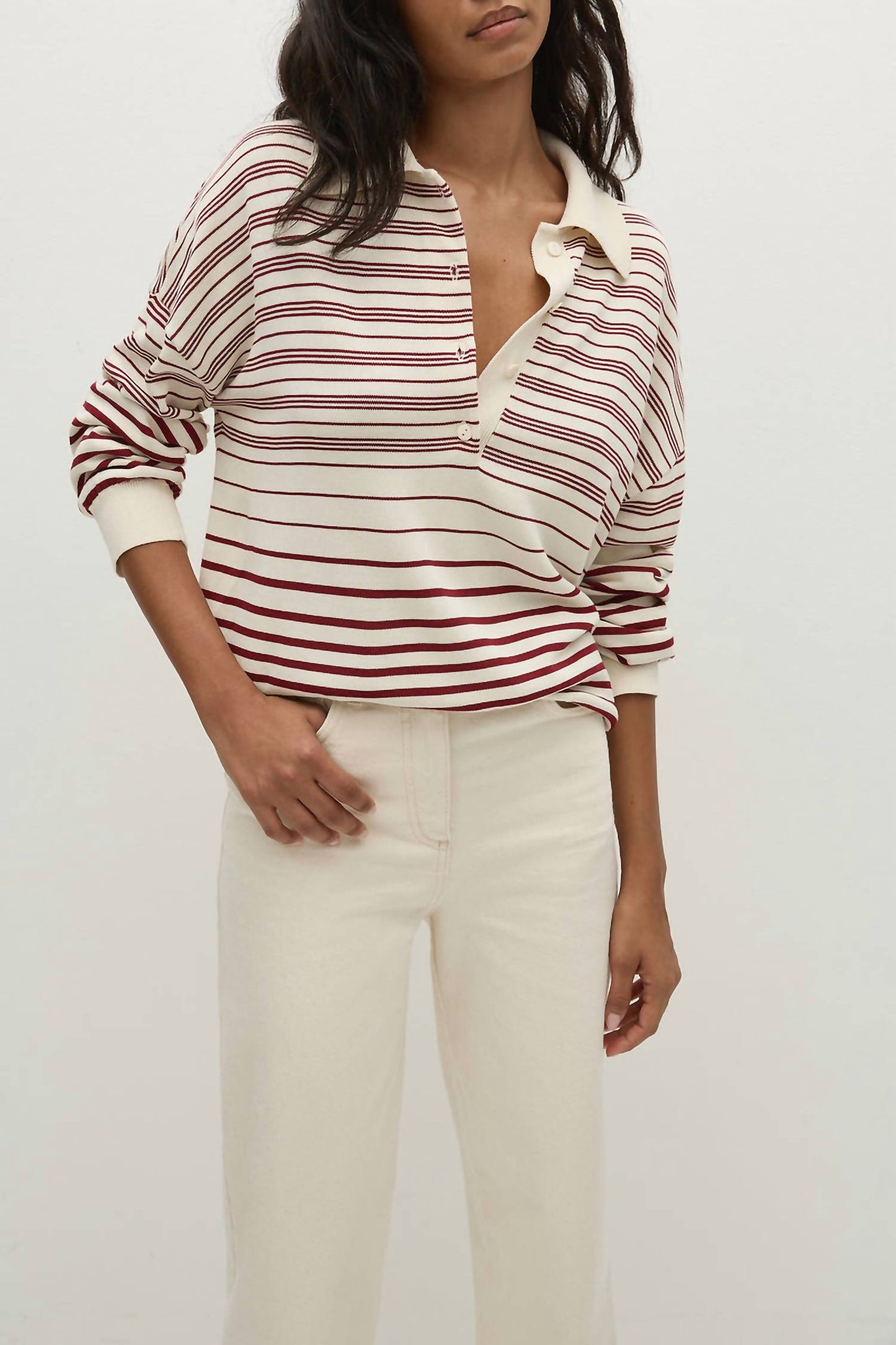 Faithfull The Brand - Harlow Stripe Polo