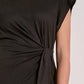 Elan - Side Tie Short Sleeve Dress