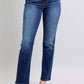 Judy Blue - Thermal Straight Jeans