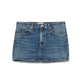 Agolde - Mini Saia Jeans Alek