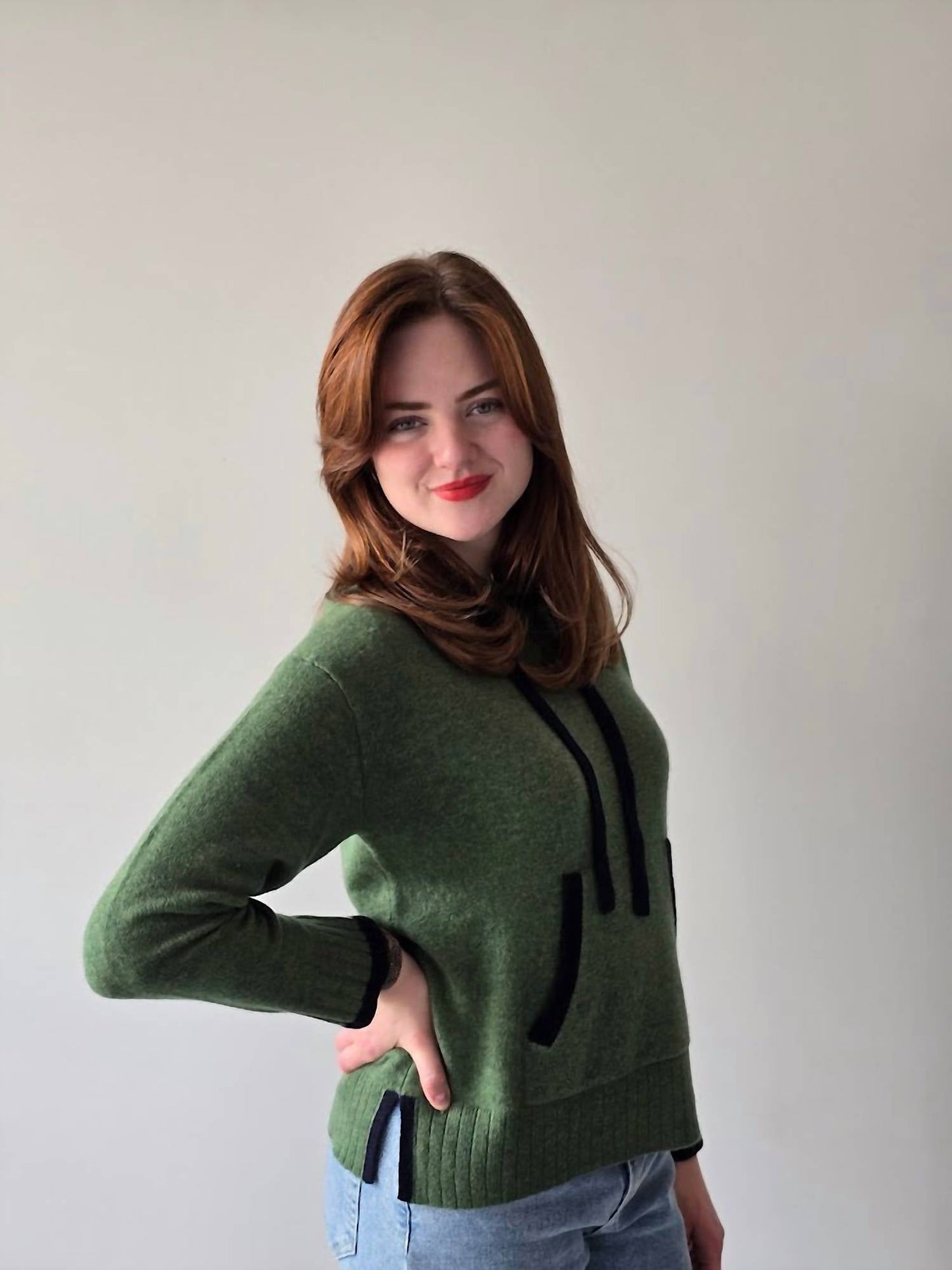 Alashan Cashmere - Piper Hoodie With Tipping