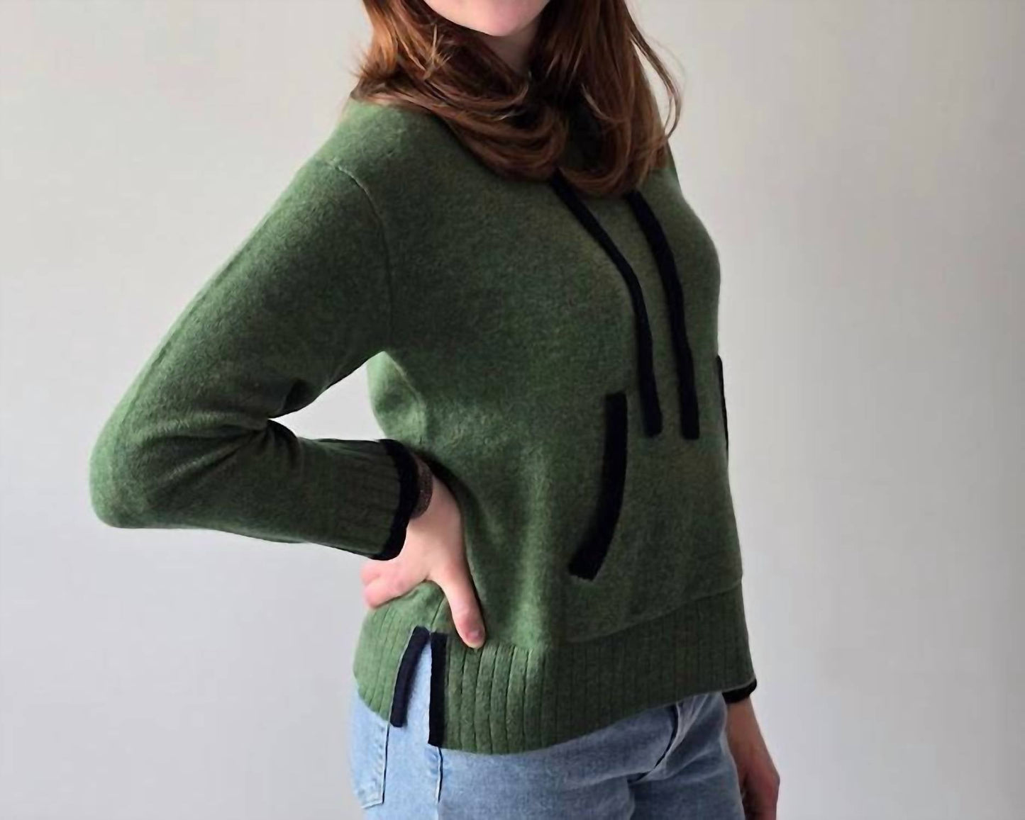 Alashan Cashmere - Piper Hoodie With Tipping