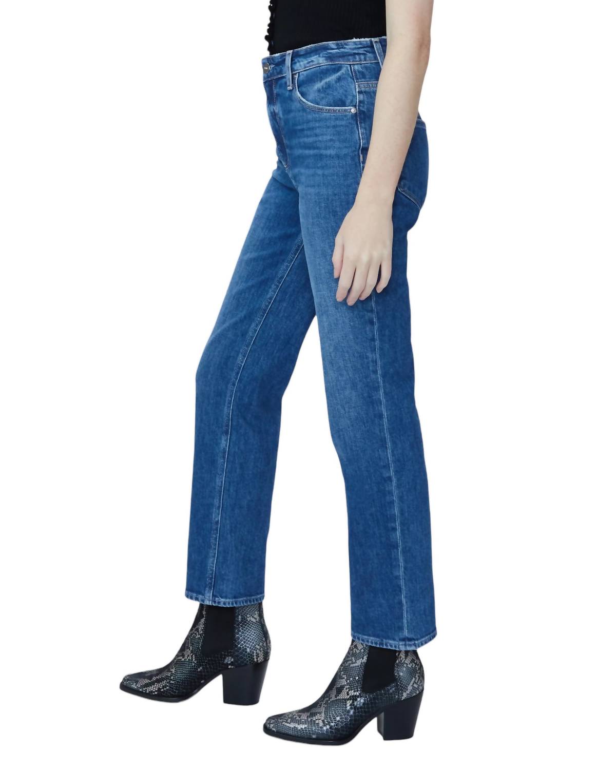 Paige - SARAH STRAIGHT ANKLE JEANS