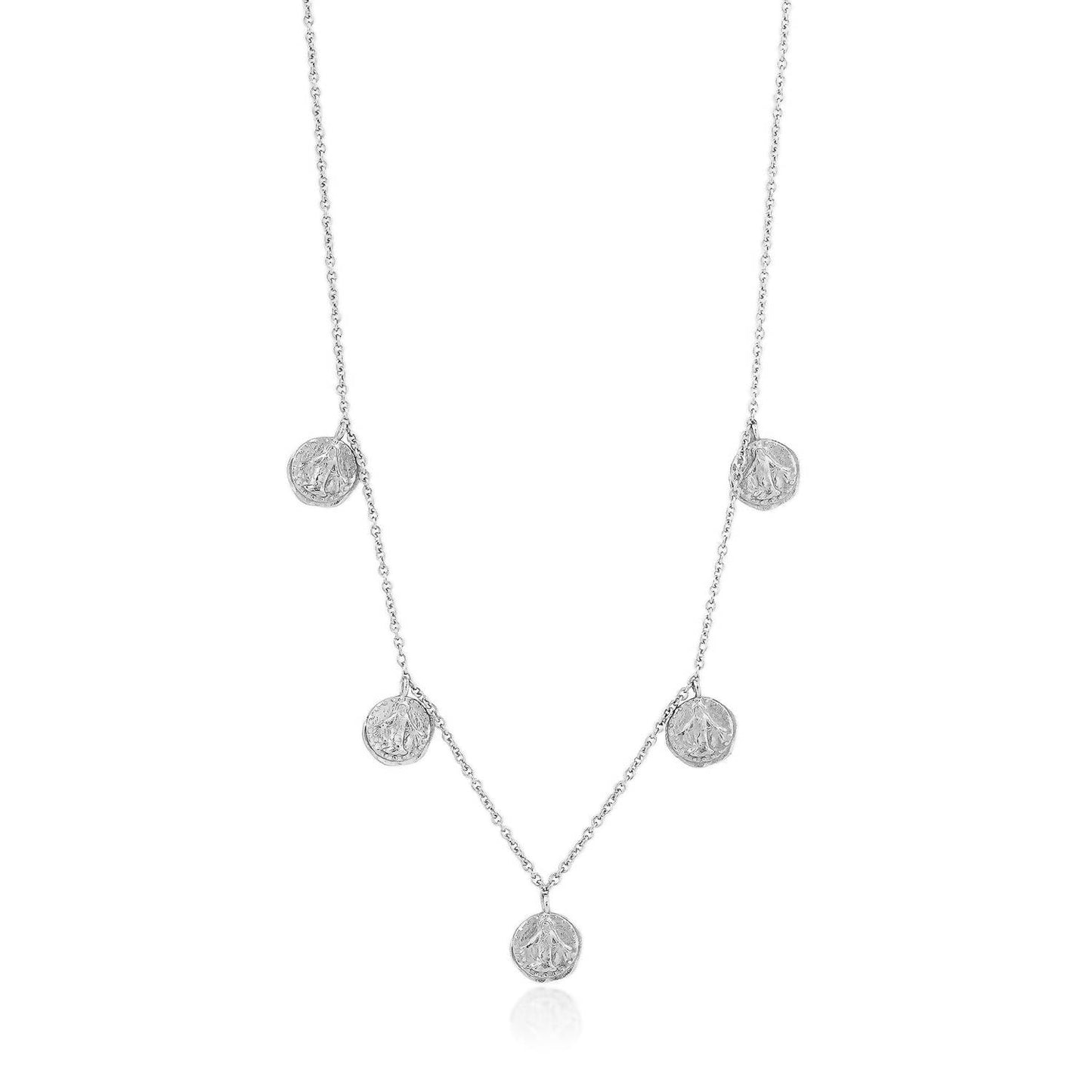 Ania Haie - Women's Short Bead Necklace With Coins