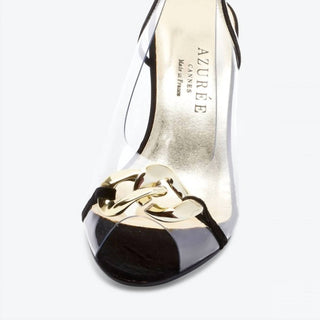 Azuree Cannes - Sandália de Salto Matra Feminina