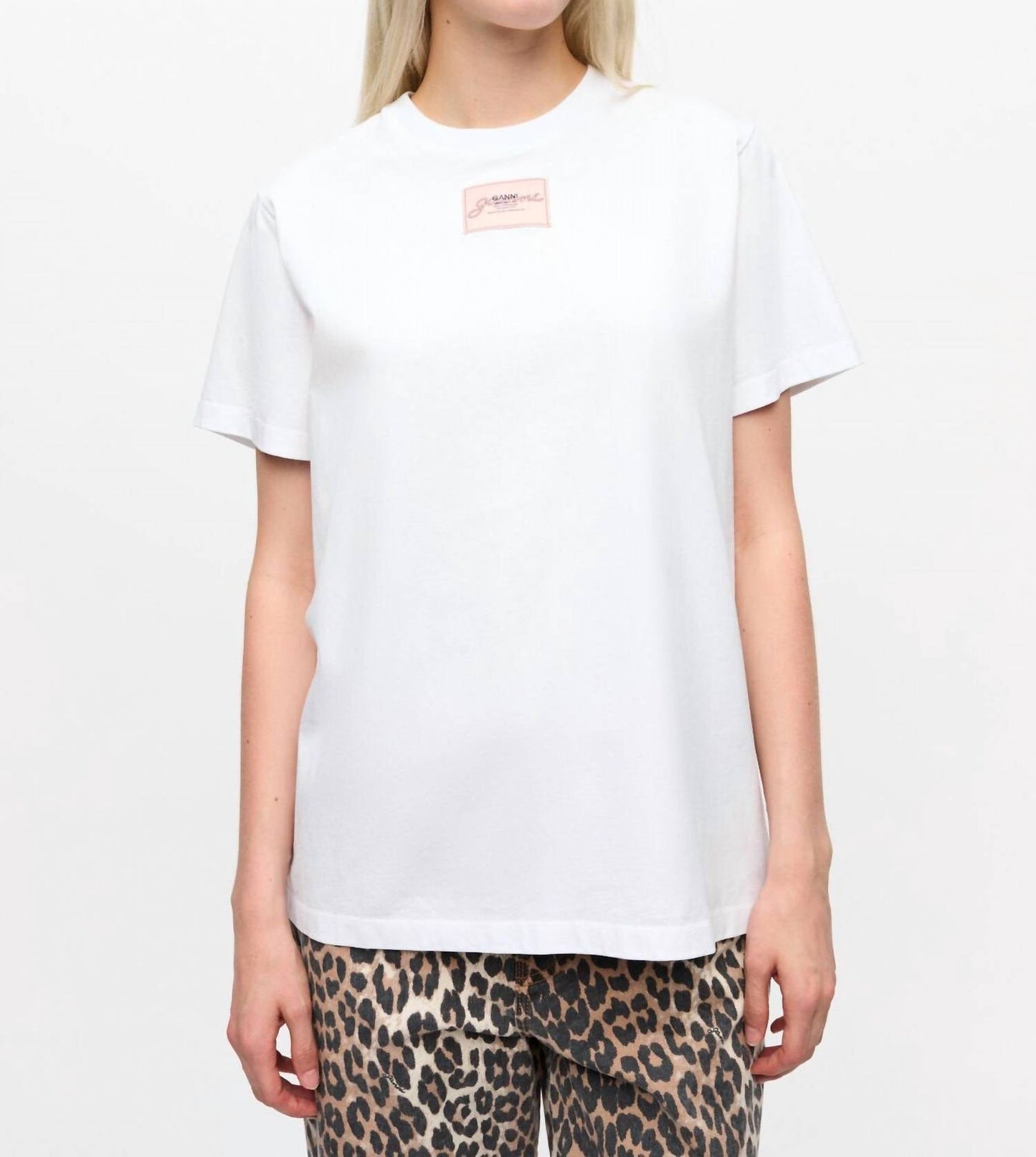 Ganni - Back Print Collage Tee