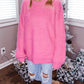 &Merci - Harper Fuzzy Eyelash Sweater