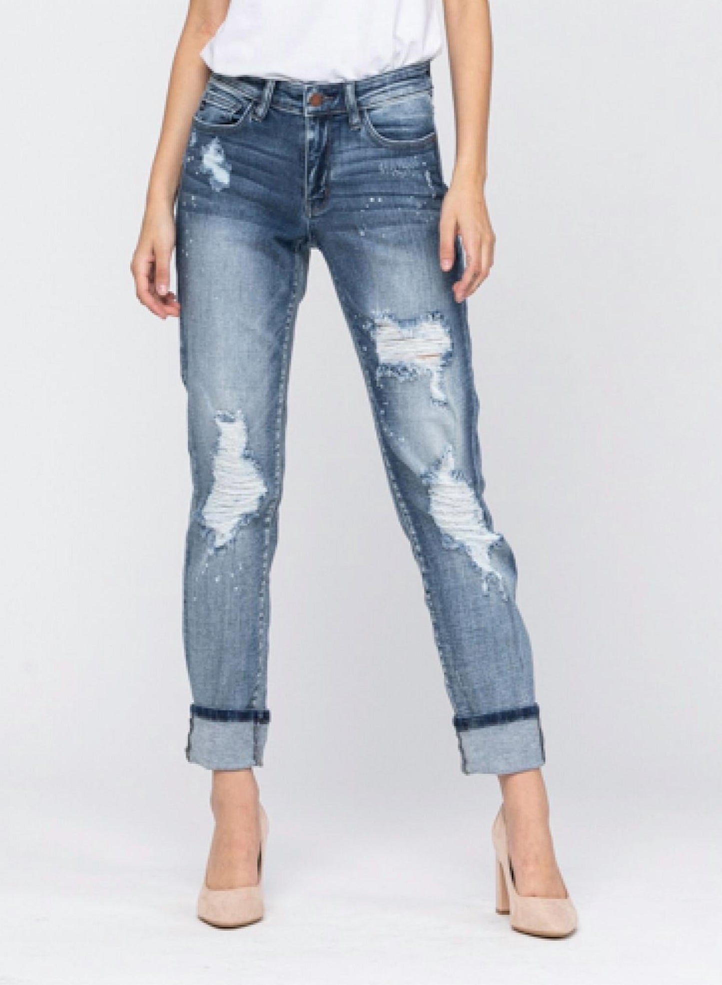 judy-blue-destroy-bleach-splatter-boyfriend-jeans