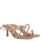 Exe - Women's Cindy 672 Low Heel Strap Sandal