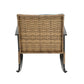 3pcs Rocking Rattan Set - Grey