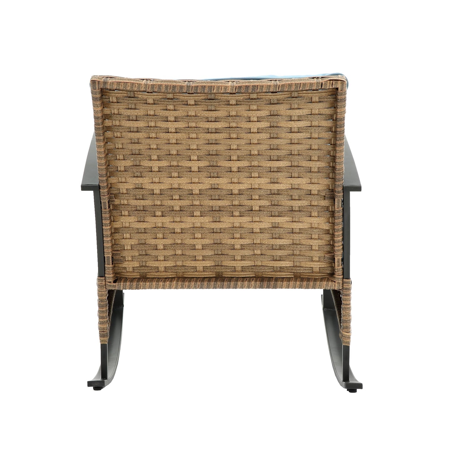 3pcs Rocking Rattan Set - Grey