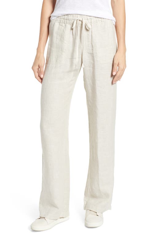 Caslon Linen Blend Pants - Flax