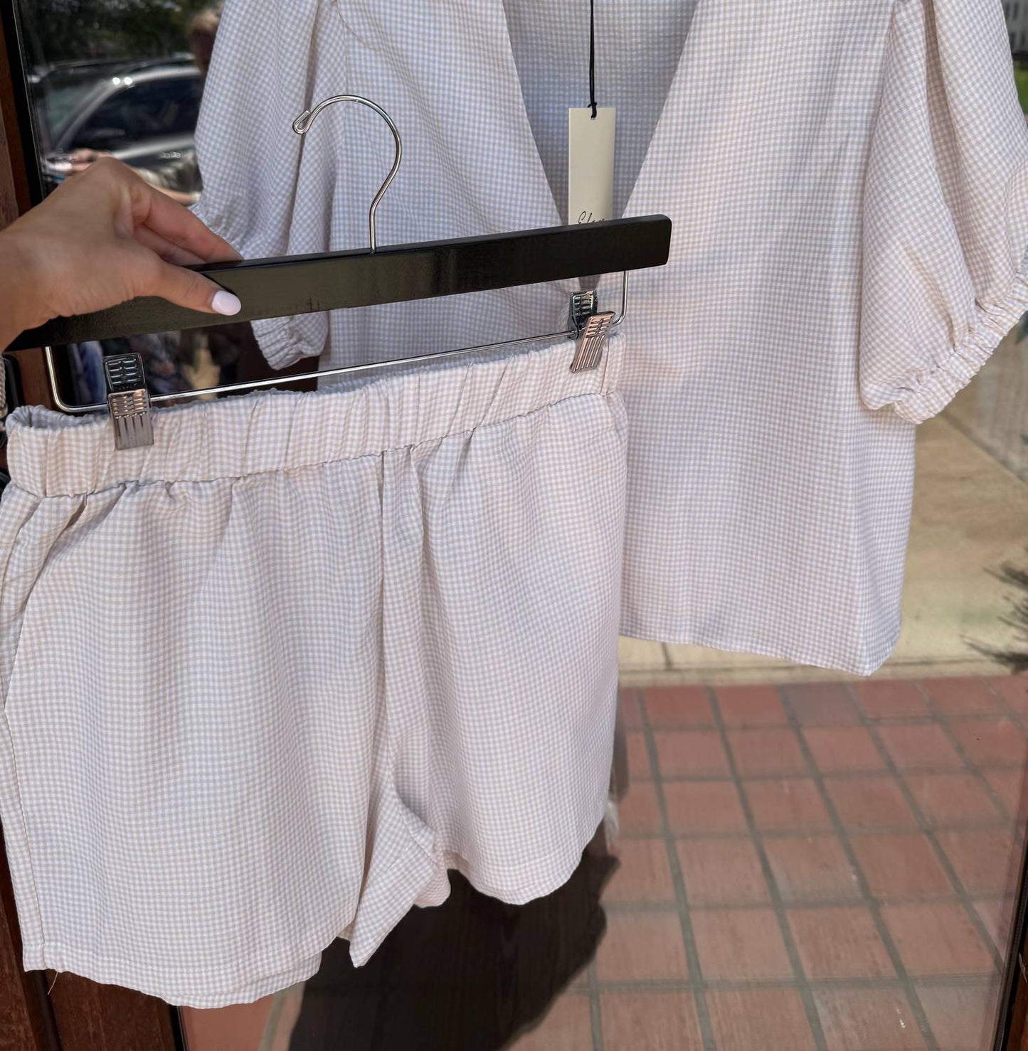 Elan - Seersucker Short Set