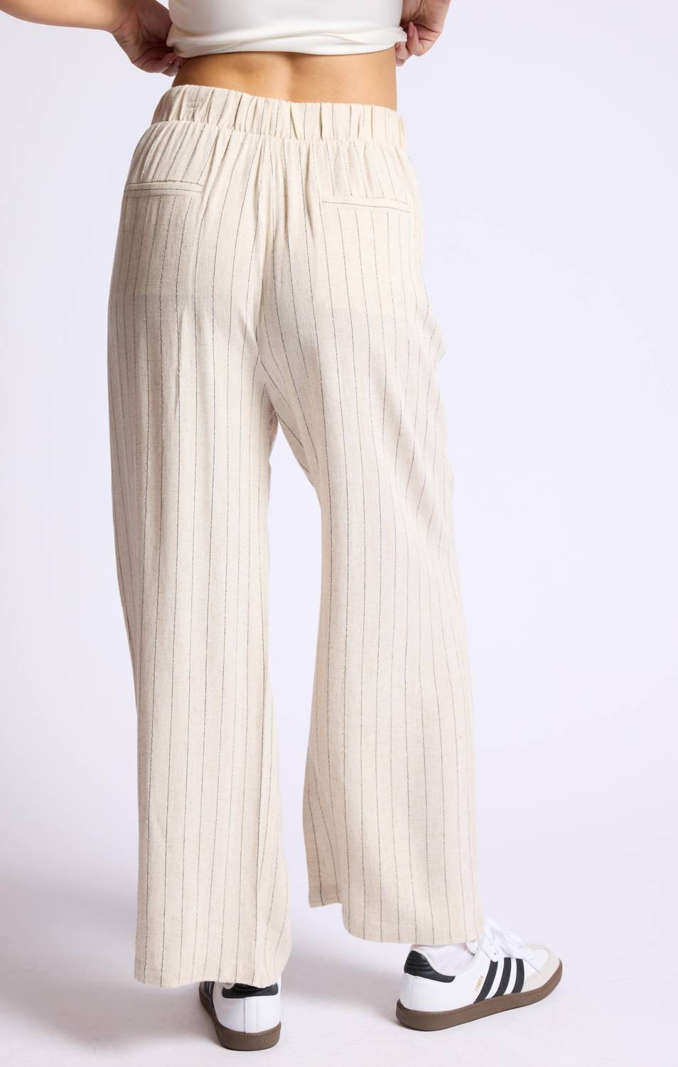 Sage The Label - Baked Goods Belted Front Pleat Crop Pant