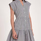 Elan - Wren Seersucker Mini Dress